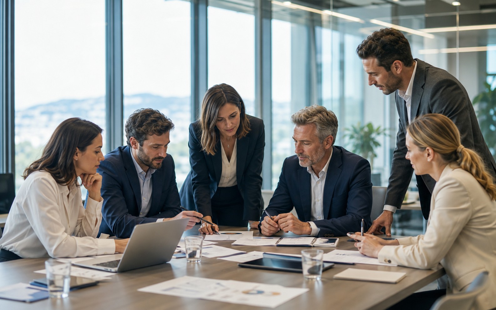 Team di consulenti in riunione che rappresenta l’identità relazionale e professionale di SIC2